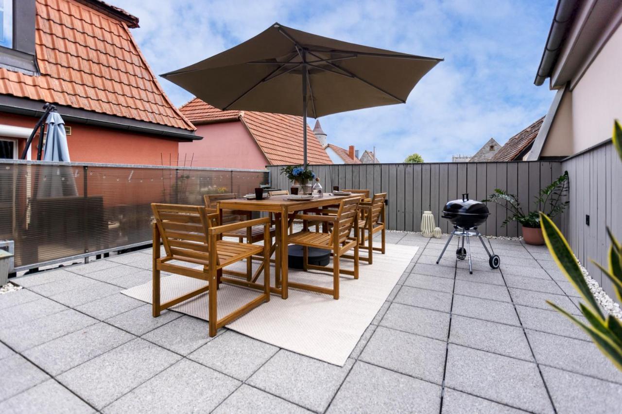 Homie Stay Badgasse - Fewos Am Main Mit Dachterrasse & Fahrradgarage Ochsenfurt Exteriör bild